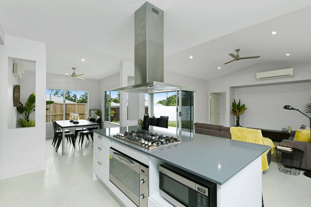 The Elderberry Display Home Kitchen Island